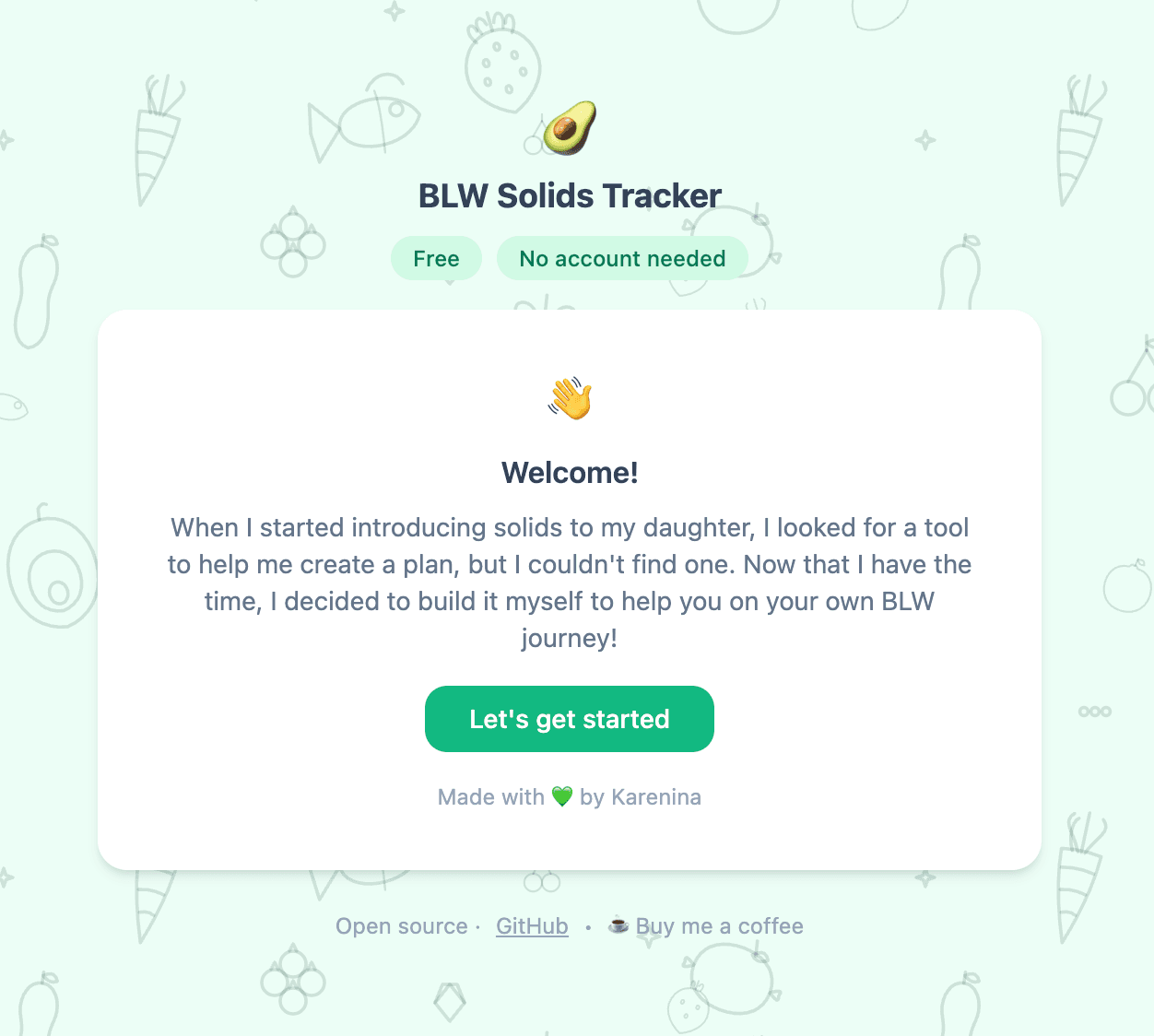 BLW Solids Tracker preview